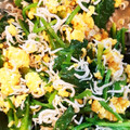 じゅんぽん's cooksnap of when they made ◎美味つまみ♪ほうれん草のしらす卵和え.