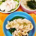 ★kokomama★'s cooksnap of when they made シンプルな茹で鶏(胸肉).