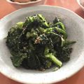 フジぽん's cooksnap of when they made 大人味♪春菊&ほうれん草の胡麻和え.