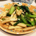 ビューティキャット's cooksnap of when they made 残ったかまぼこで小松菜炒め.
