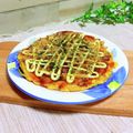 KBBキッチン☆'s cooksnap of when they made お弁当にぴったり！お好み焼き風卵焼き☆.