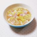 まあまま☆0403's cooksnap of when they made キャベツとベーコンのとろとろスープ.