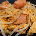 大森ヨーグルト's cooksnap of when they made 簡単節約ヘルシー☆ウインナーもやし卵炒め.