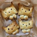 だいず88's cooksnap of when they made プレゼントにかわいい♥️にゃ〜あんこパイ.