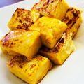 ぴたろ★'s cooksnap of when they made 糖質オフ♪高野豆腐でフレンチトースト.