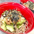 よーちゃん！'s cooksnap of when they made 納豆アボカドとろろぶっかけ蕎麦（うどん）.