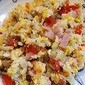 kyuko☆'s cooksnap of when they made 超簡単☆すりごまキャベツマヨ炒飯♪♪♪.