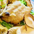 ーNoelleー's cooksnap of when they made 鯛のポワレ　自家製アメリケーヌソース♪.