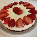 ☆☆あずぷー☆☆'s cooksnap of when they made ジャム入りレアチーズケーキ.