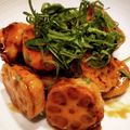 kahourain's cooksnap of when they made 鍋用鶏団子でレンコンつくね.