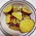 pucyipan's cooksnap of when they made さつまいもの甘煮.