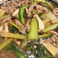 chaiko５'s cooksnap of when they made チンゲン菜と牛肉の中華あんかけご飯.