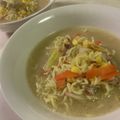 papikun's cooksnap of when they made 野菜たっぷり！長崎ちゃんぽん風スープ.
