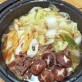 むあちゃん's cooksnap of when they made 少ないお肉で！白菜たっぷり簡単　すき焼き.