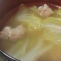 ヨシヨッシー's cooksnap of when they made 白菜と鶏モモ肉のスープ.