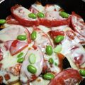 山ばあば's cooksnap of when they made 超簡単＊カボチャとトマトのホットサラダ.
