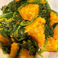 ミホ1115's cooksnap of when they made かぼちゃとほうれん草のごま和え.