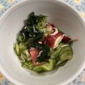 バウンド's cooksnap of when they made ✿たこ・きゅうり・わかめの酢の物✿.