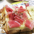 クックE662AA☆'s cooksnap of when they made トースターで簡単♬厚揚げの生ハムチーズ焼.