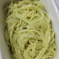 tamago大好き's cooksnap of when they made お一人様用バジルソースパスタ.
