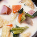um♪'s cooksnap of when they made 簡単和風ミルクスープ.
