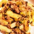 ゆずちゃ。's cooksnap of when they made ながいもと豚バラの塩昆布炒め！.