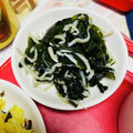 muumi☆'s cooksnap of when they made おつまみ✿しらすとわかめの柚子胡椒和え.