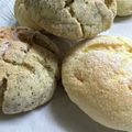 ms♩♩♩'s cooksnap of when they made 紅茶メロンパン✿.