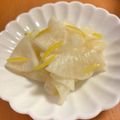★りなんち★'s cooksnap of when they made 一夜漬けゆず大根.