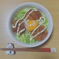 みそだ☻'s cooksnap of when they made 唐揚げリメイク！からてりマヨ丼.