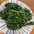 ＡＨＯ's cooksnap of when they made ほうれん草のゆず海苔和え.