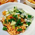 シルバニア's cooksnap of when they made 簡単！納豆に胡瓜ちくわねぎチリソース.