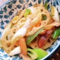 こずっぺ's cooksnap of when they made 簡単☆味ぽんだけでれんこんシャキッと炒め.