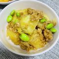 みぎわ's cooksnap of when they made ほくほくじゃがいもの鶏そぼろ煮.