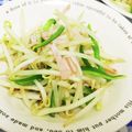 ととろ＆めい's cooksnap of when they made とっても簡単♪もやしとハムの中華炒め.