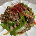 プロコフィエフ's cooksnap of when they made 漬け込み牛肉と野菜の炒め煮☆プルコギ風.