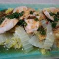naocolin's cooksnap of when they made 鶏胸肉の白菜蒸し.