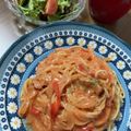 雪ん子88's cooksnap of when they made ＊トマトジュースで簡単に☆絶品パスタ＊.