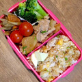 ばたみそーぱん☆'s cooksnap of when they made お弁当に☆冷ご飯でねぎと卵の簡単炒飯♪.