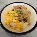 龍青空ママ's cooksnap of when they made 豚バラとふわふわ卵の丼☆.