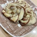 ♛tiara♛'s cooksnap of when they made もちもち！サクサク！チョコもちパイ.