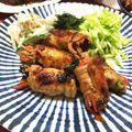 フジぽん's cooksnap of when they made ほうれん草と人参肉巻き☆.