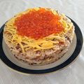 ろもるび's cooksnap of when they made 簡単！ちらし寿司ケーキ.