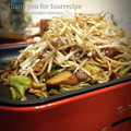 inyako's cooksnap of when they made もやしのっけ焼きそば（作り置き編).