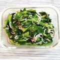 ペキのリリー's cooksnap of when they made 作り置きに！ほうれん草のじゃこ炒め.