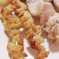 *きなころ*'s cooksnap of when they made くるくる串打ちで！鶏皮のカリカリ焼き鳥♪.