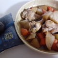 小手毬＊●((◉ｴ◉))●'s cooksnap of when they made 簡単♪鶏手羽元と大根の煮物.
