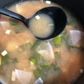 Tomotabi's cooksnap of when they made 赤かぶのみそ汁.