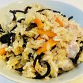 yu🐓's cooksnap of when they made きのこたっぷり！ひじきご飯.