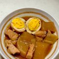 ♪ゆかたん♡'s cooksnap of when they made ★☆圧力鍋で鶏肉と大根、茹で卵の煮物☆★.